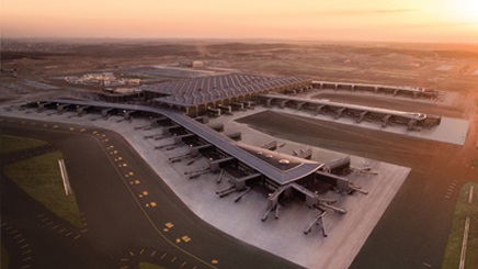 Mayıs 2020 Ödüllü İstanbul Havalimanı Projesi, Dünya Mimarlık Festivali 2019 Finalisti / Ulaşım