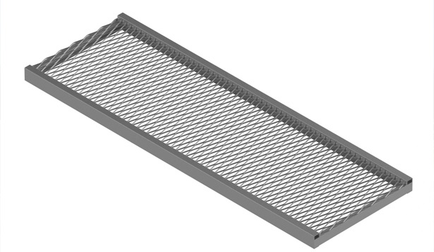 Expanded Mesh Metal Walkways