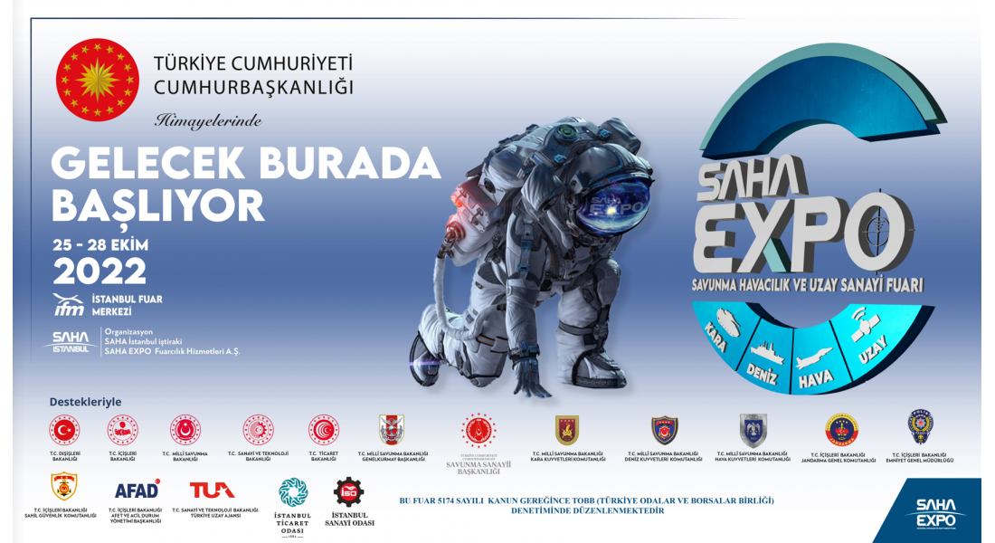 SAHA iSTANBUL kümelenmesinin bir üyesi olarak SAHA EXPO fuarına katılım sağladık